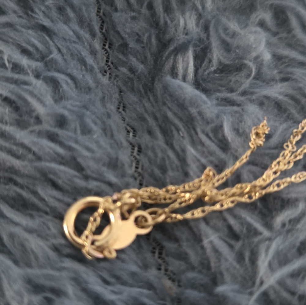 2 Broken 14k Gold Neclaces - Picture 5 of 13
